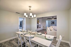 Dining - Bright + Airy Canalfront Getaway w/ Heated Pool! (North Fort Myers)