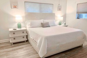 House (3 Bedrooms) | 3 bedrooms, laptop workspace, iron/ironing board, bed sheets - Bright + Airy Canalfront Getaway w/ Heated Pool! (North Fort Myers)