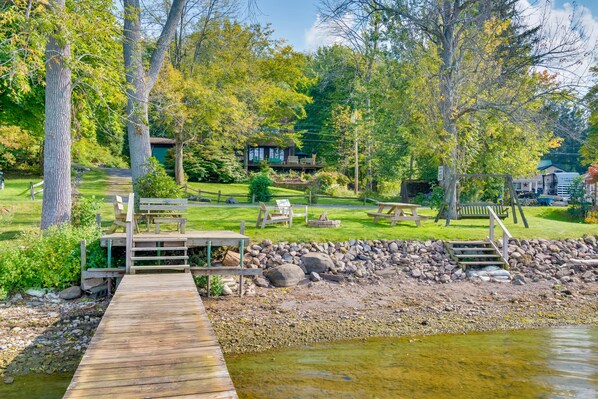 Interior - Bayfront Home w/ Dock & Deck in Wolcott! (Wolcott)