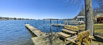 Bayfront Home w/ Dock & Deck in Wolcott!