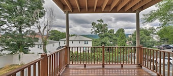 Yonkers Apt w/ Balcony: Walk to Train Station!