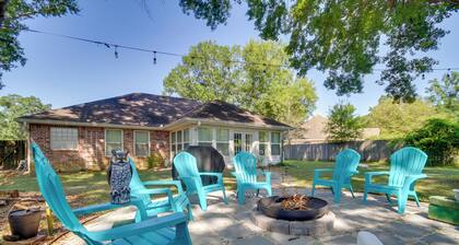 Ocean Springs Home w/ Fire Pit & Game Room!