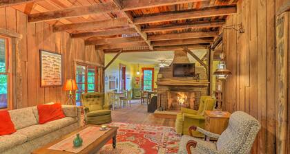 Rustic Cabin in the Woods: 2-acre Fishing Pond!