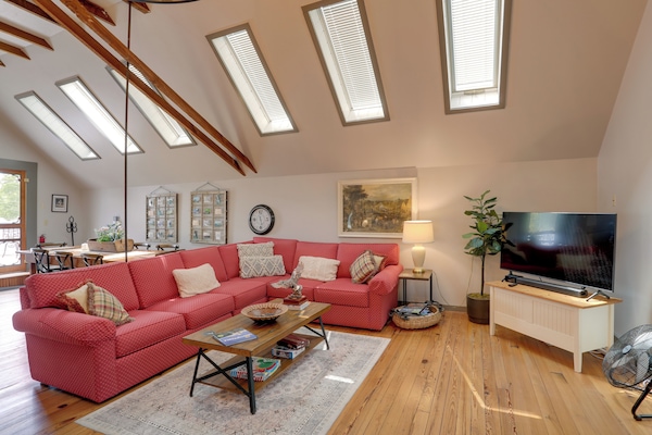 Pet-friendly Loft Vacation Rental W/ Fire Pit! - Bemus Point, NY