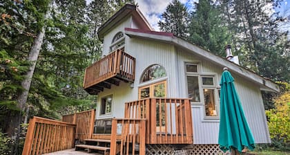 Enchanting Escape w/ Hot Tub, Decks & Views!