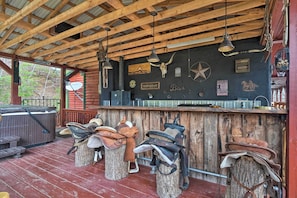 House (3 Bedrooms) | Front of property - Mtn-view Haven w/ Hot Tub & Bar in Sevierville! (Sevierville)