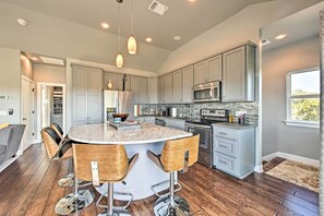 House (1 Bedroom) | Interior - Peaceful Hill Country Hideaway w/ Pond Views (Wimberley)