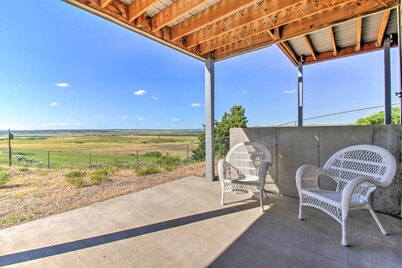 Sunny Big Timber Retreat w/ Spacious Deck!