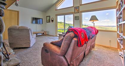 Sunny Big Timber Retreat w/ Spacious Deck!