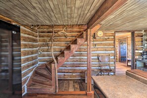 House (3 Bedrooms) | Interior - Rustic & Rural Cabin in Dupuyer on Open 14 Acres! (Dupuyer)