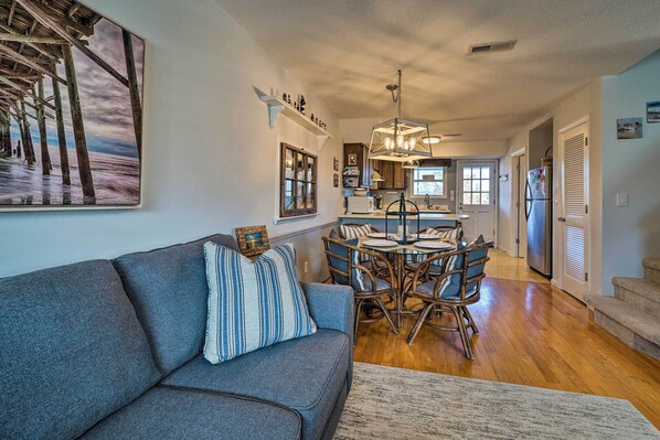 Apartment (2 Bedrooms) | Interior - Holden Beach Vacation Rental: Short Path to Beach! (Supply)