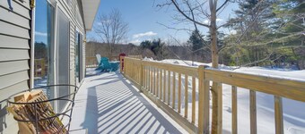 Private 7-acre Retreat: On-site Pond, Streams