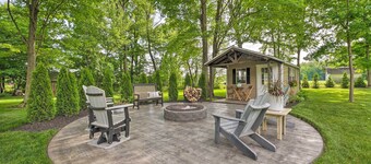 Shipshewana Guest House With Fire Pit!