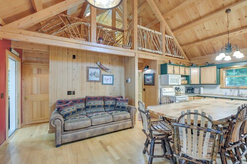 Lakefront Maine Retreat w/ Deck, Dock & Fire Pit!