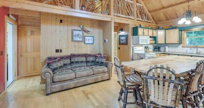 Lakefront Maine Retreat w/ Deck, Dock & Fire Pit!