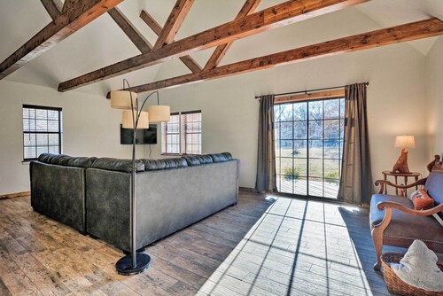 Luxury Cabin w/ Pond, Working Ranch Near Nevada