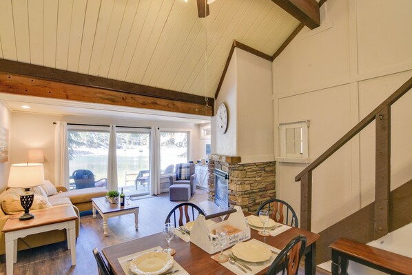 House (1 Bedroom) | Interior - Peaceful Lake San Cristobal Cabin: Canoes Provided (Lake City)