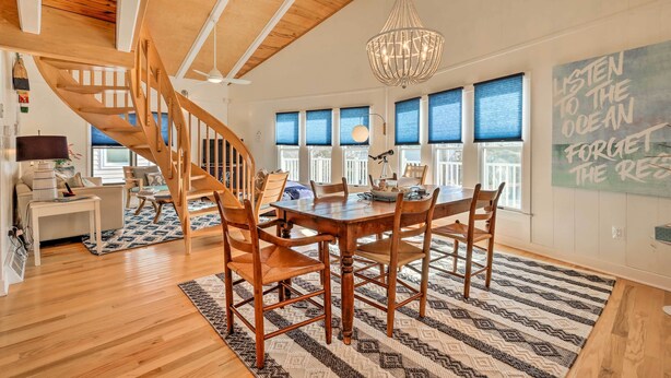 Dining - Coastal Bethany Beach Home: Walk to Beach! (Bethany Beach)