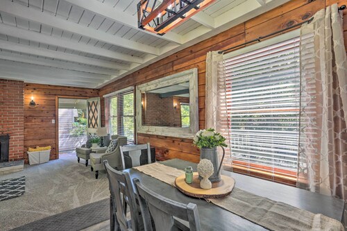 Half-mi to Shaver Lake: Cabin w/ Wraparound Deck