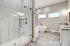 Casa, 3 quartos | Banheiro | Toalhas de banho 