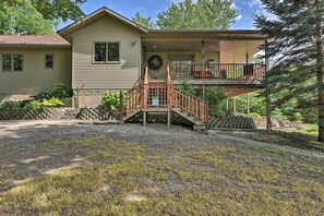 House (3 Bedrooms) | Interior - Private Lakefront Cabin w/ Hot Tub, Deck & Views (Spicer)
