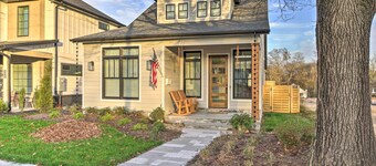 Airy Bentonville Studio < 1 Mile to City Square!