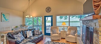 Private Dock & Fire Pit: Cedar Creek Lake Home