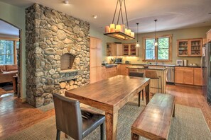 House (5 Bedrooms) | Interior - Quiet & Serene Lakefront Hideaway w/ Beach & Dock! (Meredith)