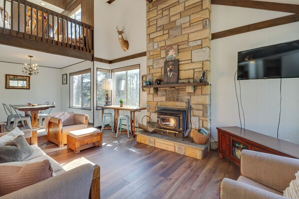 House (3 Bedrooms) | Front of property - Near Skiing: Lakefront Gem w/ Kayaks in Long Pond (Long Pond)