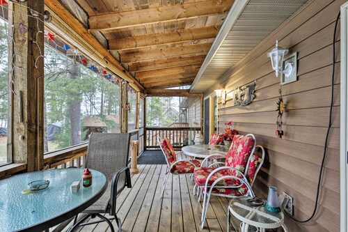 Lakefront Family Getaway w/ Private Deck & Dock!