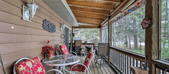 Lakefront Family Getaway w/ Private Deck & Dock!