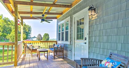 Peaceful Kansas Cottage w/ Wraparound Deck!