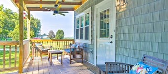 Peaceful Kansas Cottage w/ Wraparound Deck!