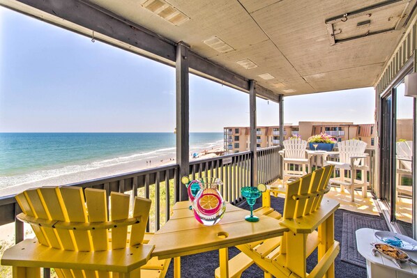 Apartment (2 Bedrooms) | Front of property - N Topsail Beach Condo: Panoramic Ocean Views! (Sneads Ferry)