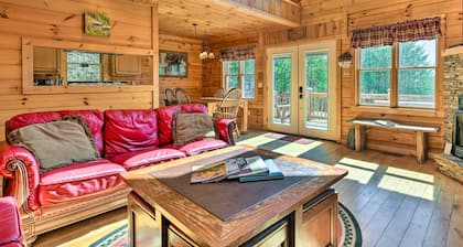 Bryson City Cabin Rental w/ Views & Hot Tub