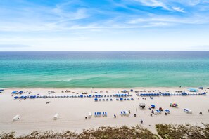 Accommodatie ligt op het strand