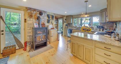 Beautiful Embden Pond Cabin w/ Dock & Kayaks!