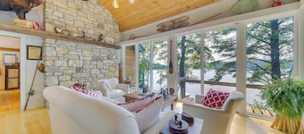 Beautiful Embden Pond Cabin w/ Dock & Kayaks!
