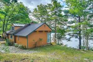 House (3 Bedrooms) | Interior - Beautiful Embden Pond Cabin w/ Dock & Kayaks! (North Anson)