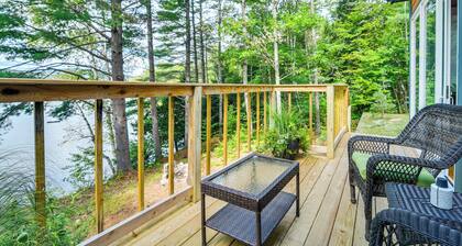 Beautiful Embden Pond Cabin w/ Dock & Kayaks!