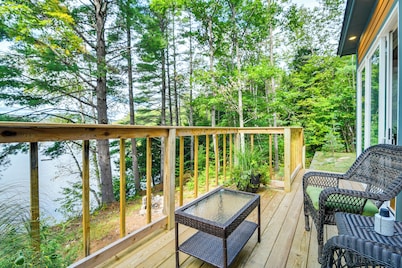 Beautiful Embden Pond Cabin w/ Dock & Kayaks!