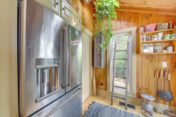 Interior - Beautiful Embden Pond Cabin w/ Dock & Kayaks! (North Anson)