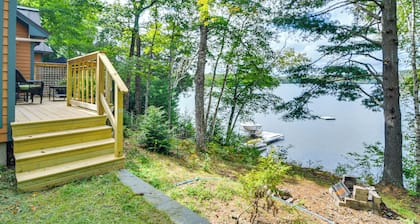Beautiful Embden Pond Cabin w/ Dock & Kayaks!