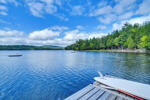 Interior - Beautiful Embden Pond Cabin w/ Dock & Kayaks! (North Anson)