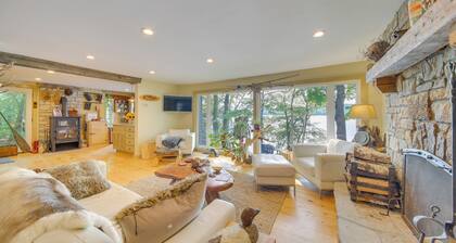 Beautiful Embden Pond Cabin w/ Dock & Kayaks!