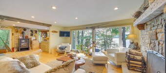 Beautiful Embden Pond Cabin w/ Dock & Kayaks!