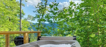 วิวภูเขาพาโนรามาและอ่างน้ำร้อน! อัญมณีที่เงียบสงบในแมเรียน  