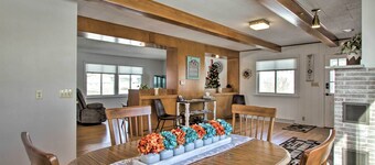 Cozy Postville Retreat w/ Fireplaces & Yard!
