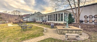 法伯寬敞的家，步行可至酒莊