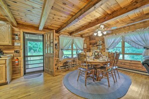 House (3 Bedrooms) | Interior - Scenic Creekside Cabin w/ Wraparound Porch! (Highlands)